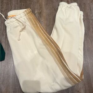 Aviator Nation 5 stripe sweatpants